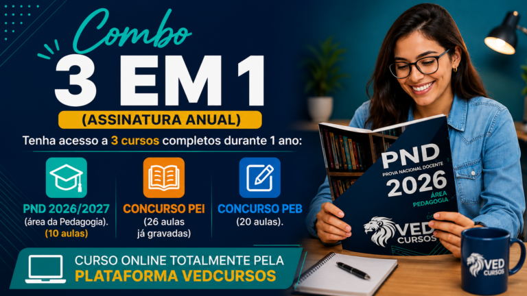 Combo 3 em 1 (assinatura anual)