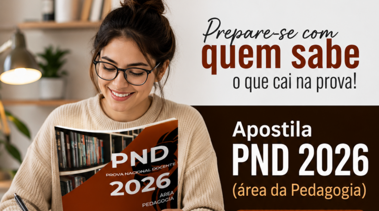 Apostila PND 2026 (Área da Pedagogia)